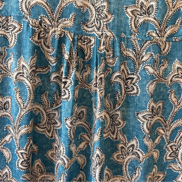 Anthropologie Pilcro Leilani Button Front Shirt Tunic Top Women’s Size Medium - Picture 7 of 15